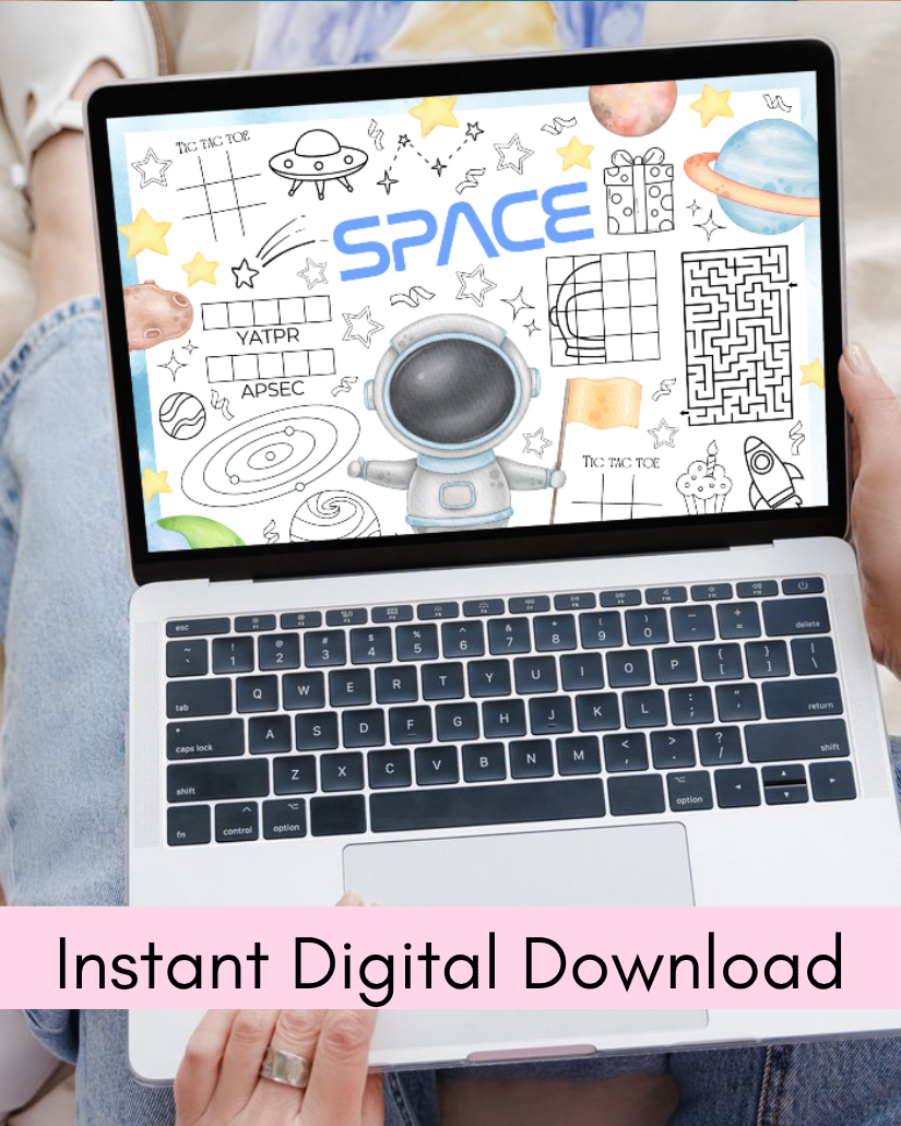 Outer Space Activity Page - Digital Download