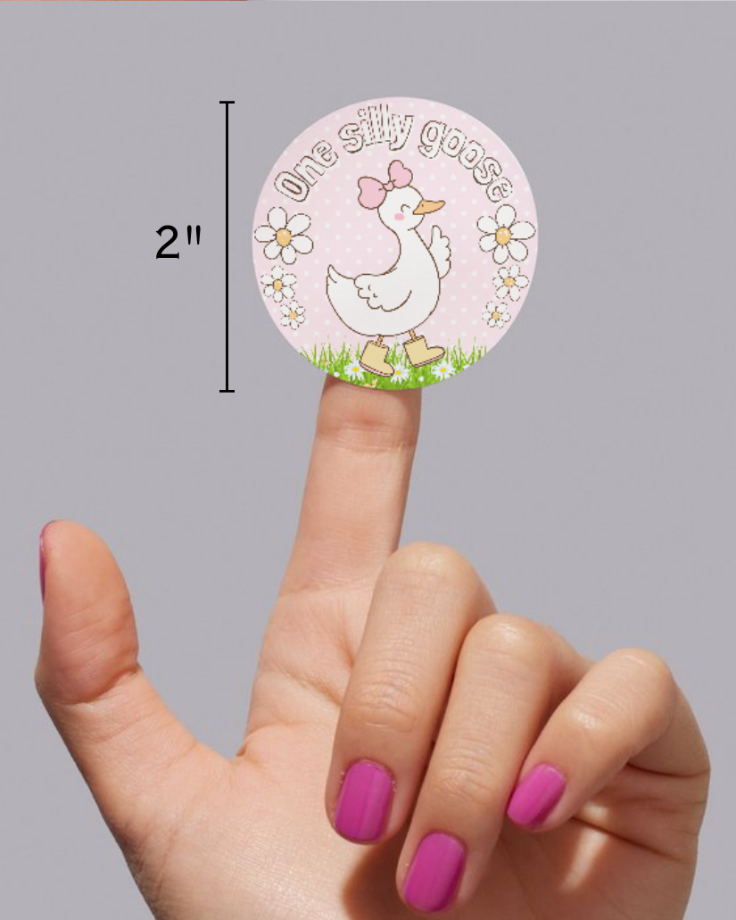 One Silly Goose Stickers