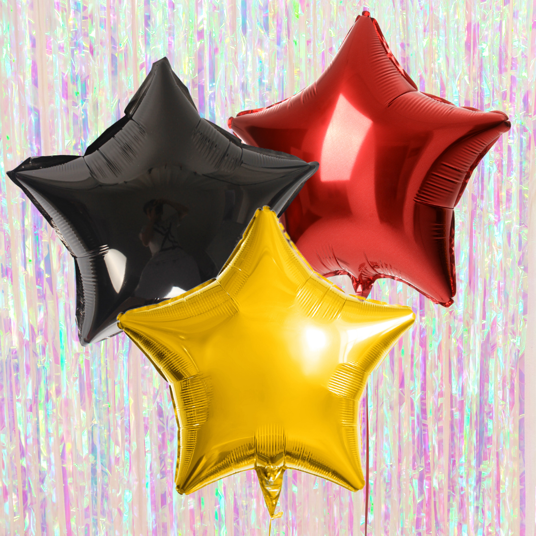 'Mouse' Star Mylar Balloons