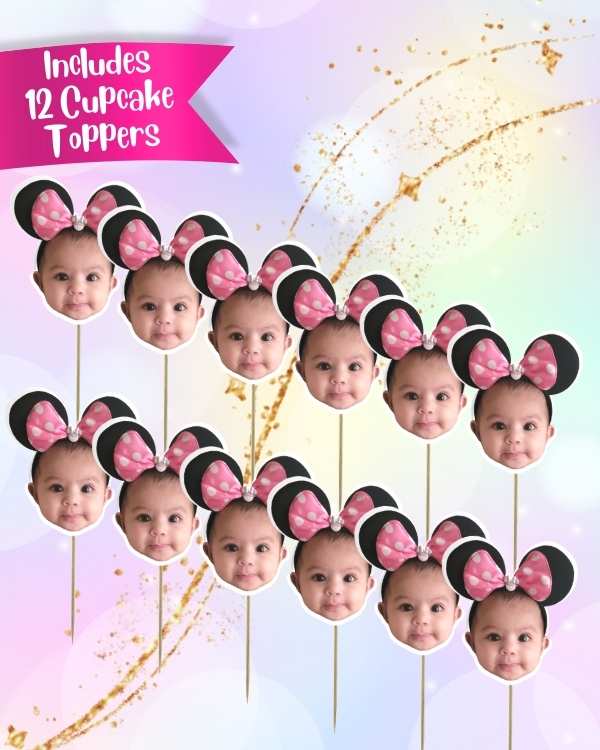 Custom Cupcake Toppers (12pcs.)