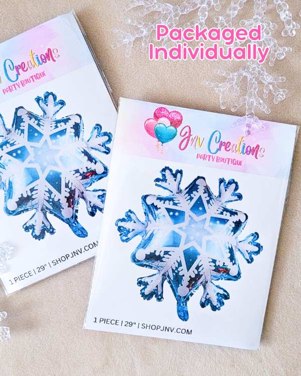 Jumbo Snowflake Balloon 30"