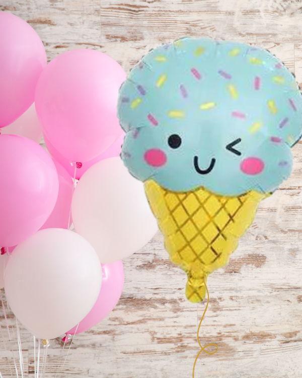 Ice Cream Foil Balloon