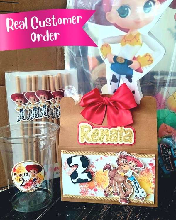 Custom Favor Boxes (12pcs.)
