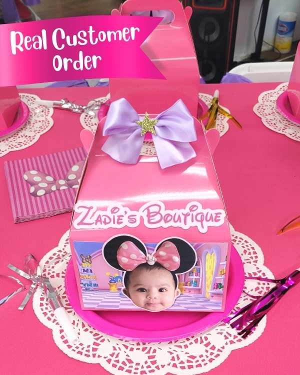 Custom Favor Boxes (12pcs.)