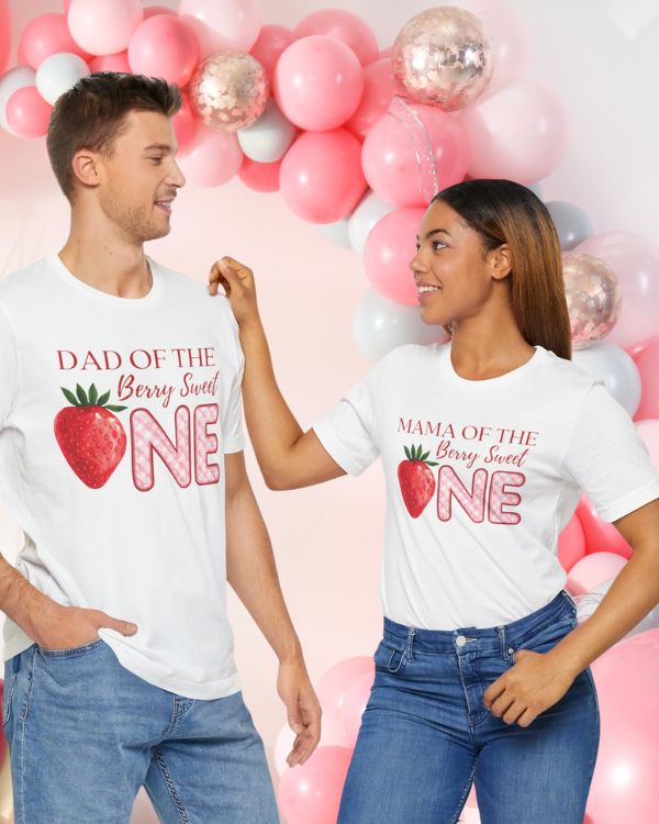 'Dad of the Berry Sweet One' Men's T-shirt