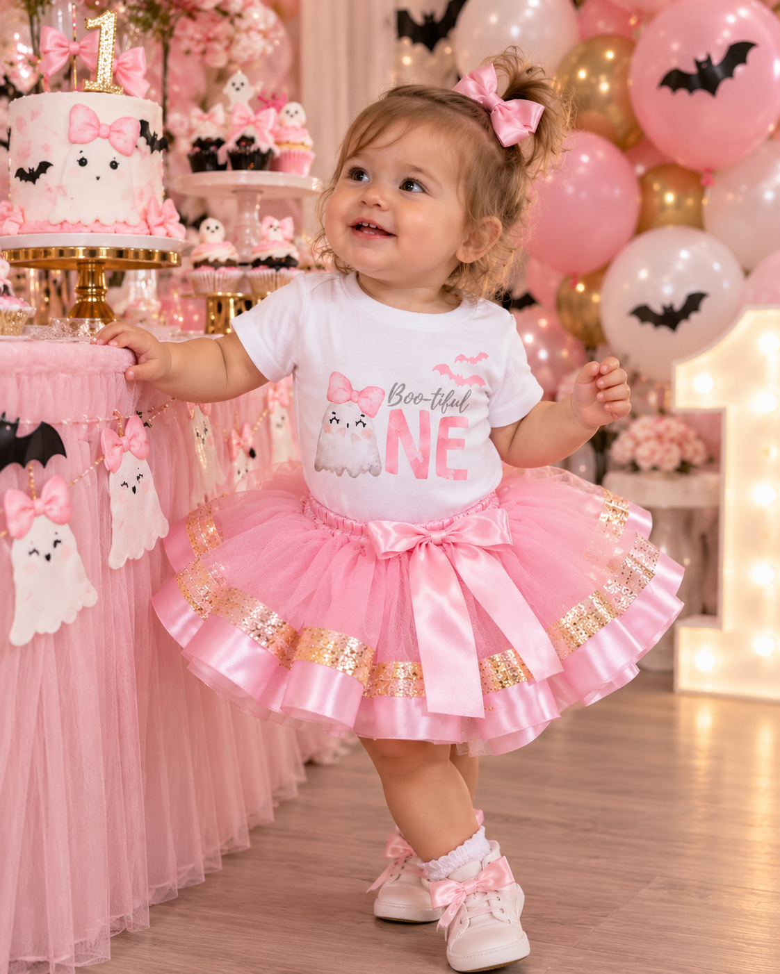 'Boo-tiful One' Baby Birthday Shirt