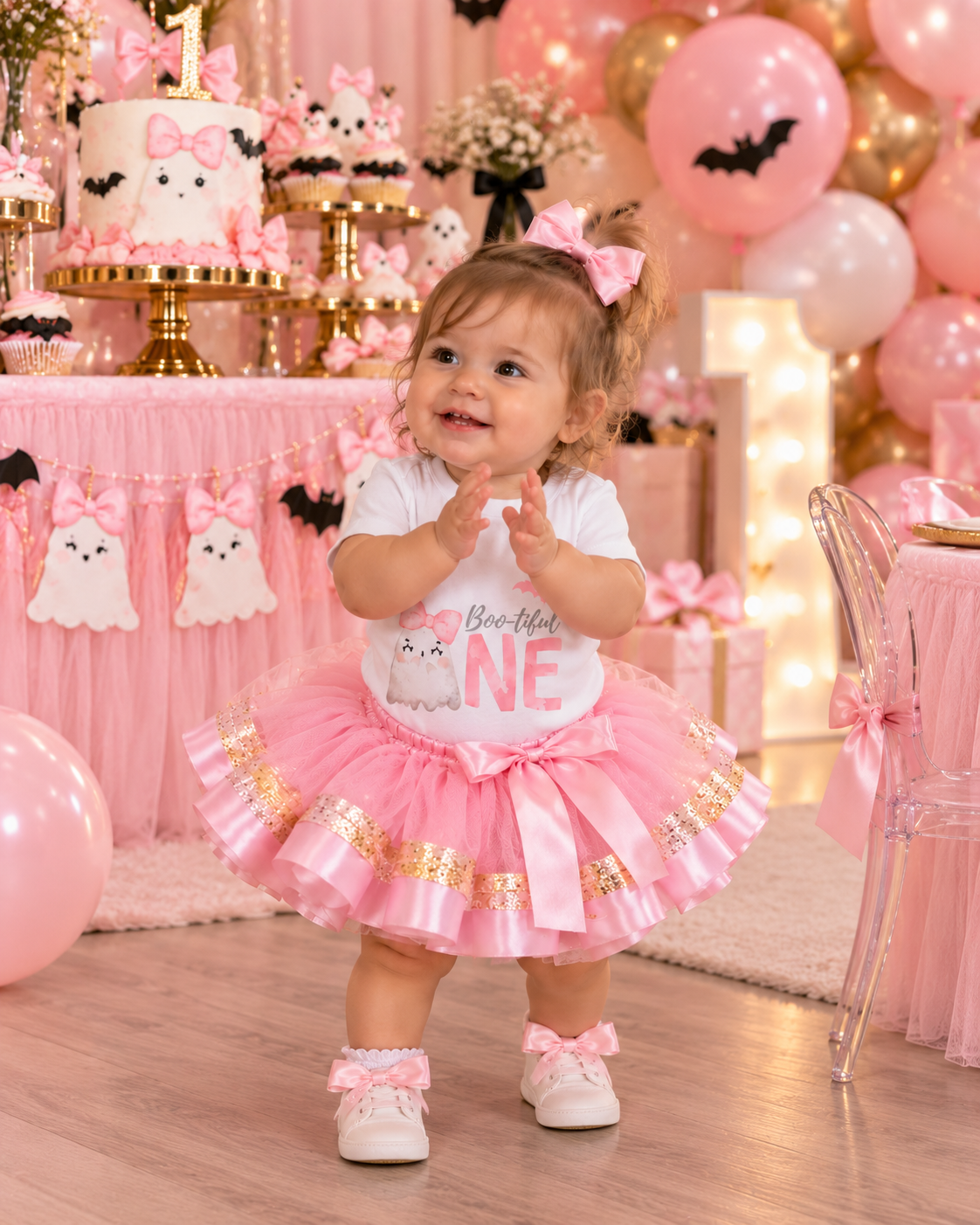 'Boo-tiful One' Baby Birthday Shirt