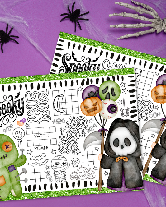 Halloween Activity Page - Digital Download