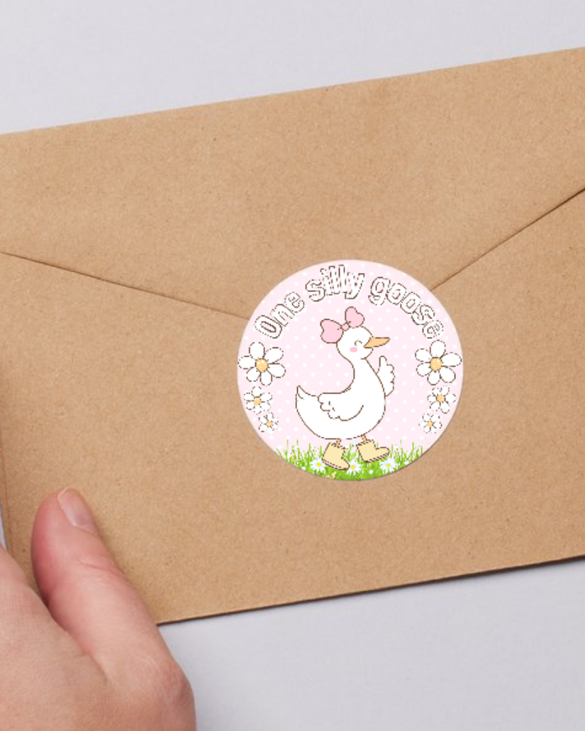 One Silly Goose Stickers