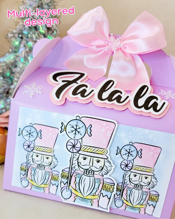 Pastel Nutcracker Gift Box