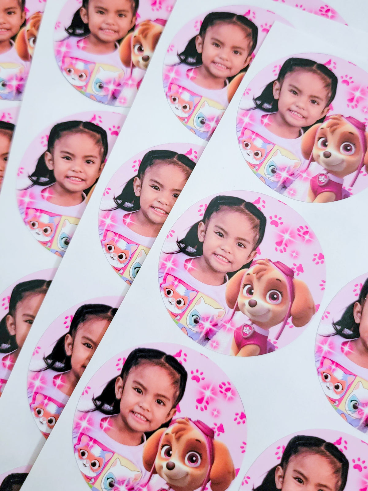 2" Custom Round Stickers (24pcs.)