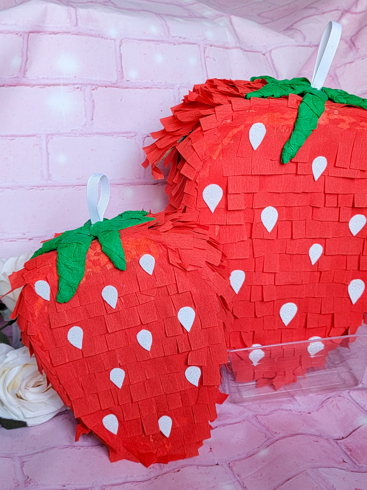 Red Strawberry Piñata