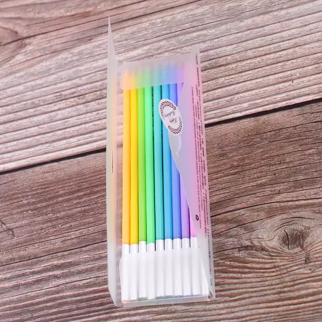 Rainbow Birthday Candles