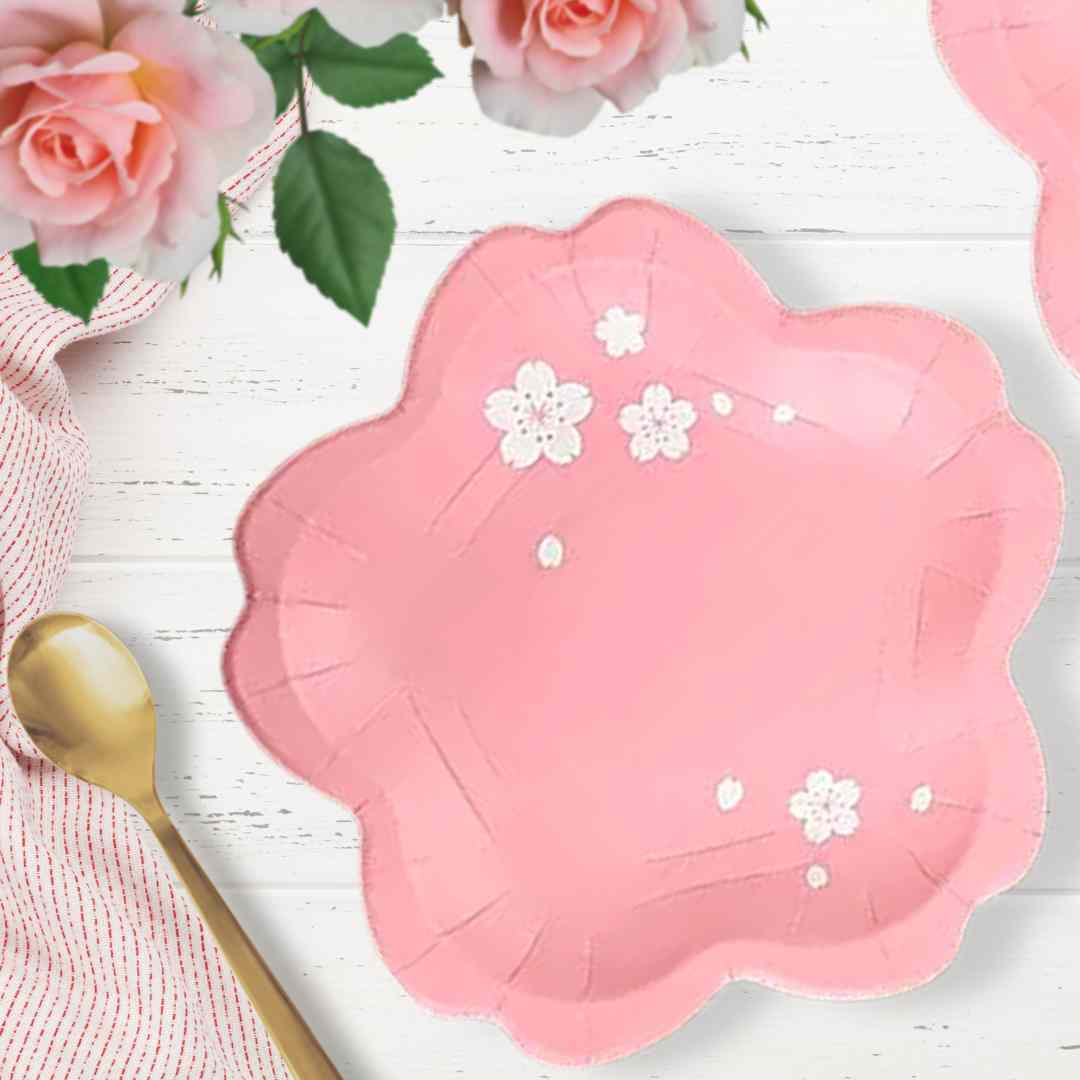 Flower Cake Plates